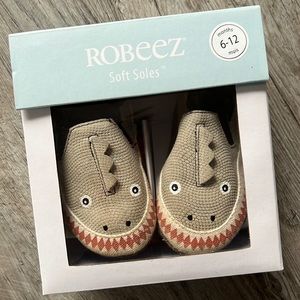Robeez Dinosaur Soft Crib Shoes